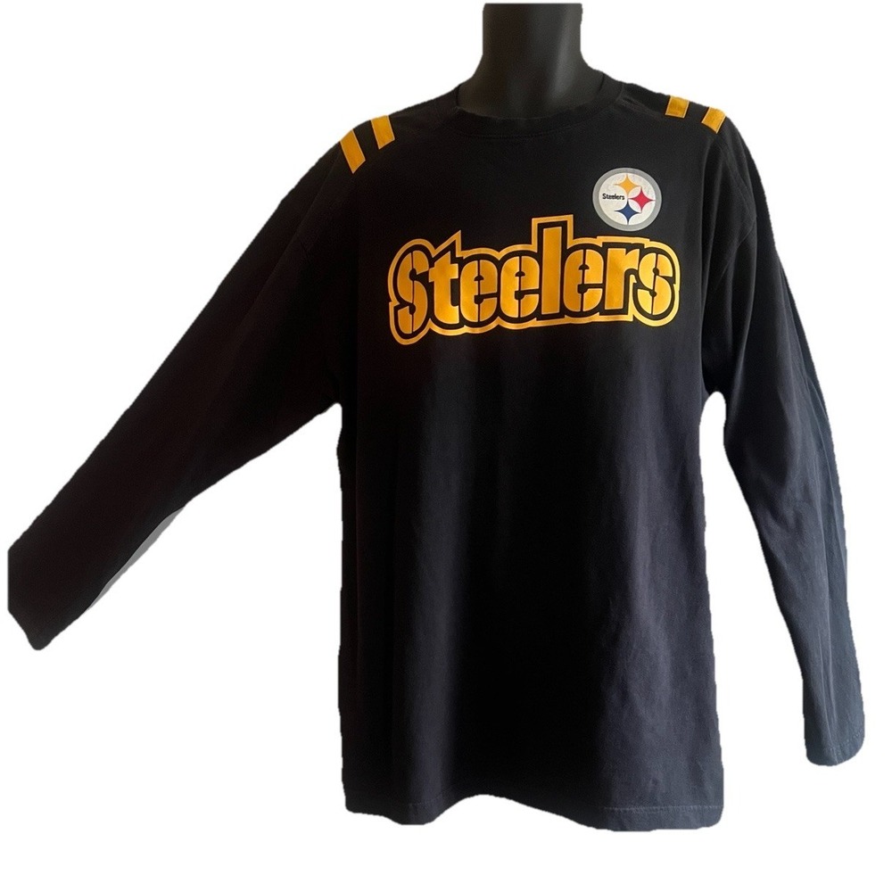 NFL Team Apparel Steelers Shirt X-Large Top XL Football Sport Fan Men Clothing